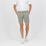 'Luca' オーガニックリサイクルコットン使用 ノンストレッチデニム ショートパンツ(緑)