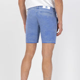 'Luca' オーガニック,リサイクルコットン使用 ノンストレッチデニム ショートパンツ(青)