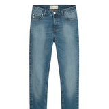 'Skinny Hazen' サスティナブル素材使用 ハイウェスト ストレッチFan Stoneデニム