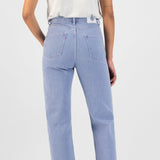 'Relaxed Rose Cropped' オーガニックコットン使用 ノンストレッチ Lavenderデニム