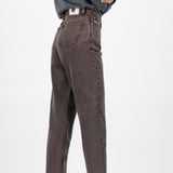 'Mams Tapered' オーガニックコットン使用 マムフィット Berry デニム