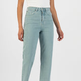 'Relaxed Rose Cropped' オーガニックコットン使用 ノンストレッチ Atlanticデニム