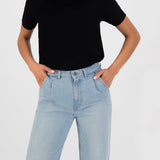 'Loose Bailey' オーガニックコットン使用 ノンストレッチ Sunny Stoneデニム