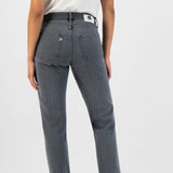 'Easy Go' オーガニックコットン使用 ノンストレッチ ストーングレーデニム