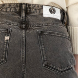 'Mams Tapered' オーガニックコットン使用 マムフィット Chocolate デニム