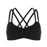 'Dion' フェアトレード オーガニックコットン使用 ノンワイヤーブラ (黒)