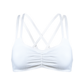'Dion' フェアトレード オーガニックコットン使用 ノンワイヤーブラ (白)