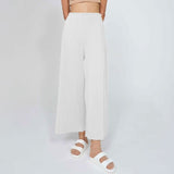 リサイクル素材使用 オーバーサイズキュロット - ギリシャ産