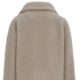 'Snow Rabbit' リサイクルペットボトル100% 大きなポケット付き フリースジャケット