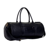 'Crosson' ハンドメイド フルグレインレザー ストラップ調整可 ダッフルバッグ