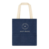 'Tory' オーガニック,リサイクルコットン使用 スリップポケット付き トートバッグ