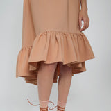 オーバーサイズ パフスリーブドレス - ギリシャ産