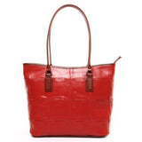 リサイクル素材 ハンドメイド ノートパソコンサイズ スモールトートバッグ - イギリス産