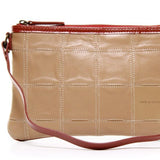 リサイクル素材使用 ハンドメイド 取り外し可能ストラップ クラッチバッグ - イギリス産