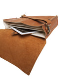 'Forrest' ハンドメイド ポケット付き ストラップ調整可 サッチェルバッグ