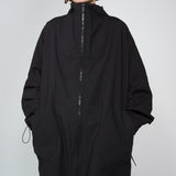 コットン使用 ロングスリーブオーバーサイズジャケット - ギリシャ産