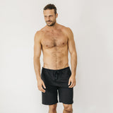 オーガニックコットン ルームパンツ ショート (黒)