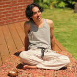 オーガニックコットン ルームパンツ (オフホワイト)