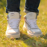 レディース 'Super Rose Blush' リサイクル素材 ハイカットスニーカー - イタリア産