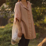 環境負荷低減オーガニックコットン 持ち手2種類 伸縮性あり メッシュバッグ