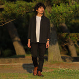 'Max' オーガニックコットン100% 秋冬用 オーバーサイズシルエット シャツ