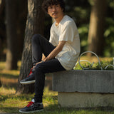 'Dean' オーガニックコットン使用 ブラックデニム