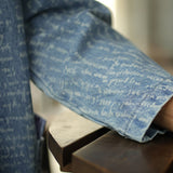 'Van Rope' ゴッホ美術館限定版 オーバーサイズ レターブルージャケット