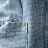 'Van Rope' ゴッホ美術館限定版 オーバーサイズ レターブルージャケット