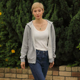 'Vikafjell' オーガニックコットン100% 裏起毛 ダブルレイヤーフーディー