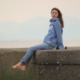 'Piper Straight' オーガニックコットン使用 ストレートフィット ストーンブリーズデニム