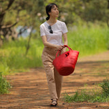 オーバーサイズコットントラウザー- ギリシャ産