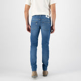 'Regular Dunn' オーガニックコットン使用 ストレッチ ピュアブルー デニム