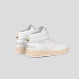 レディース 'Super White' リサイクル素材 ハイカットスニーカー - イタリア産