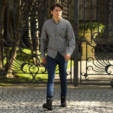 'Slim Lassen' サスティナブル素材使用 スリムフィットジーンズ(ストロングブルー)