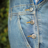 'Jenn' リサイクル・オーガニックコットン使用 リラックスフィット オーバーオール