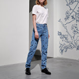 'Van Easy' ゴッホ美術館限定版 ノンストレッチ ブロッサムブルーデニム