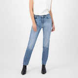 'Piper Straight' オーガニックコットン使用 ストレートフィット ストーンブリーズデニム