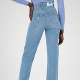 'Relaxed Rose' オーガニックコットン使用 ノンストレッチ ヘビーストーンデニム