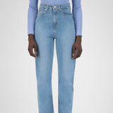 'Relaxed Rose' オーガニックコットン使用 ノンストレッチ ヘビーストーンデニム