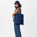 'Tory' オーガニック,リサイクルコットン使用 スリップポケット付き トートバッグ