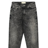 'Mams' オーガニックコットン使用 ストレッチテーパード Heavy Black Stone デニム - 'Mud Jeans'