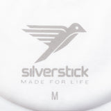 オーガニックコットン100％(GOTS認証) ミッドウェイト生地 Tシャツ(白)-’Silverstick’